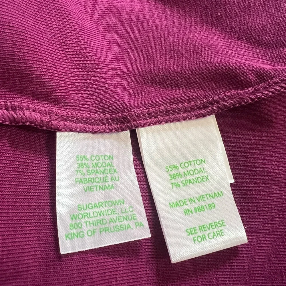 Lilly Pulitzer Magenta Polo Shirt - Picture 5 of 6